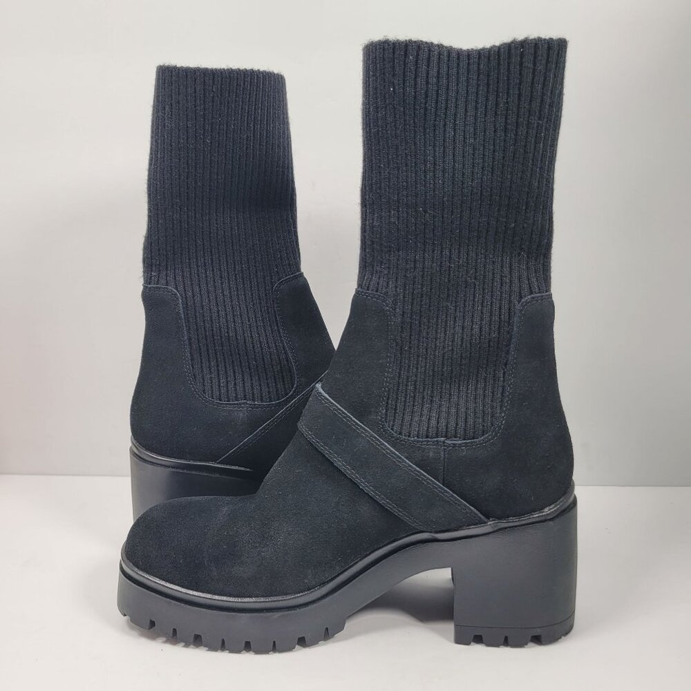 Blondo Women's Black Waterproof Chunky Heel Boots US Size 8.5M NWOT - Picture 5 of 10